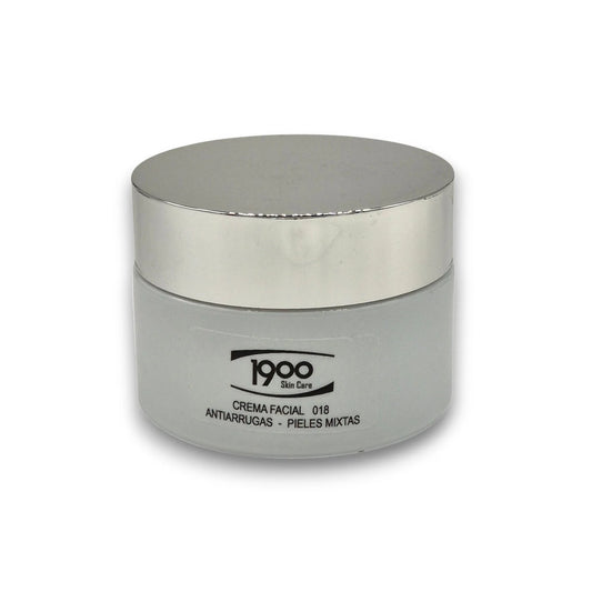 Tarro de crema facial antiarrugas para piel mixta Cosméticos 1900