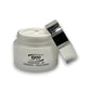 Crema facial hidratante para piel grasa Cosméticos 1900 con tarro destapado