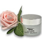 Crema facial hidratante para piel sensible Cosméticos 1900 con flor decorativa